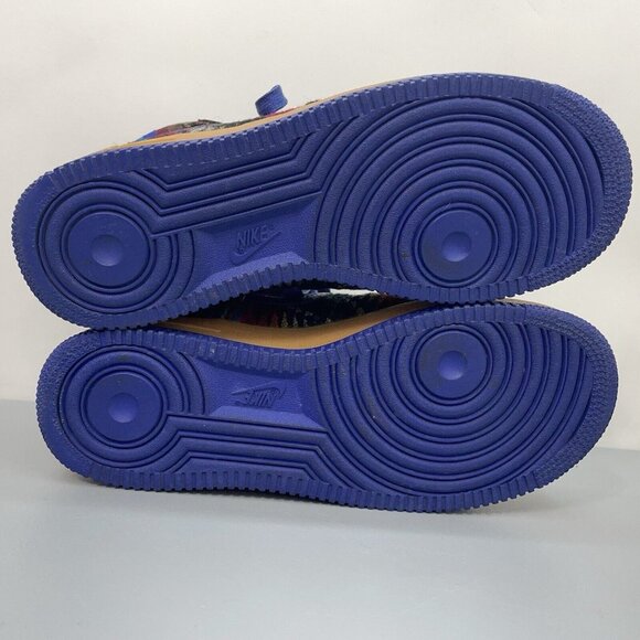 Nike Pendleton Wool Air Force 1 One NikeID Sneakers Aztec Colorful Mens 6.5 - Picture 12 of 16